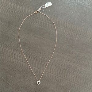 NWT Swarovski Necklace with Circular Pendant